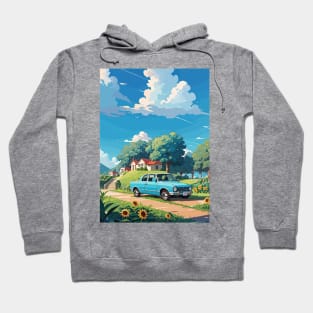 Retro Car Hoodie